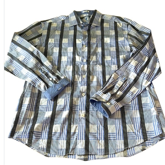 BUGATCHI ⭐️shaped fit dress shirt - Picture 1 of 7